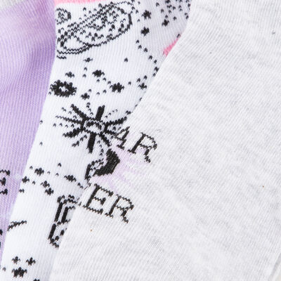 Imagen 2 del producto Pack 3 Calcetines Corto de Algodón Beba Mila Lila