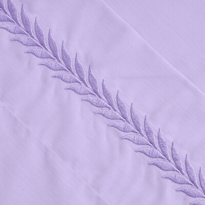Imagen 2 del producto Juego de Sábanas Mashini 180 Hilos 2 Plazas Ramas Lila