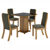 Juego de Comedor Exit Cali 4 Sillas
