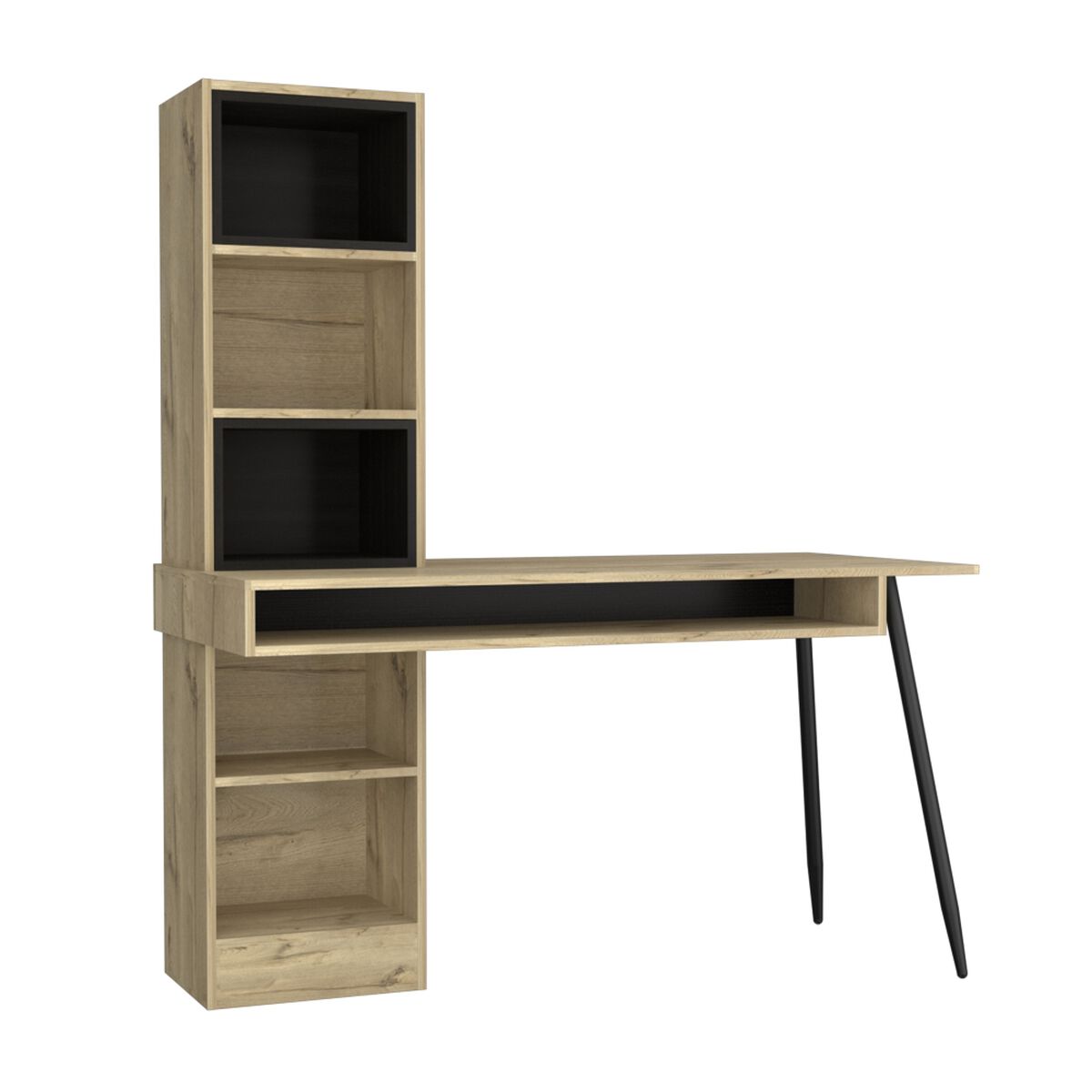 Escritorio TuHome Brunatti 130 Duna/Wengue
