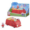 Peppa Pigpa Pig Auto Rojo Familiar