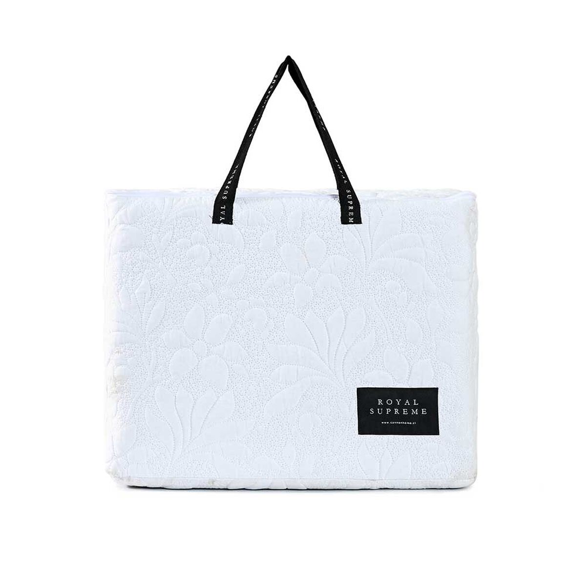 Quilt Royal Supreme 2 Plazas Garden White