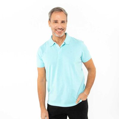 Polera Piqué Manga Corta Hombre Portman Club Verde
