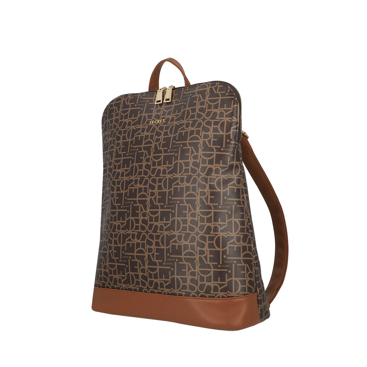 Mochila Notebook Secret Nomega FW25 Café 14"