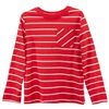 Polera Manga Larga de Algodón Niño Chess