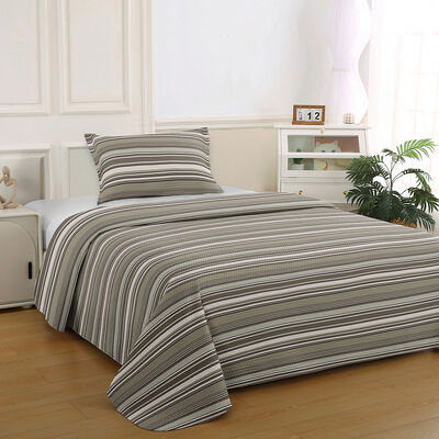 Quilt Illusions 1,5 Plazas Crema Bruselas