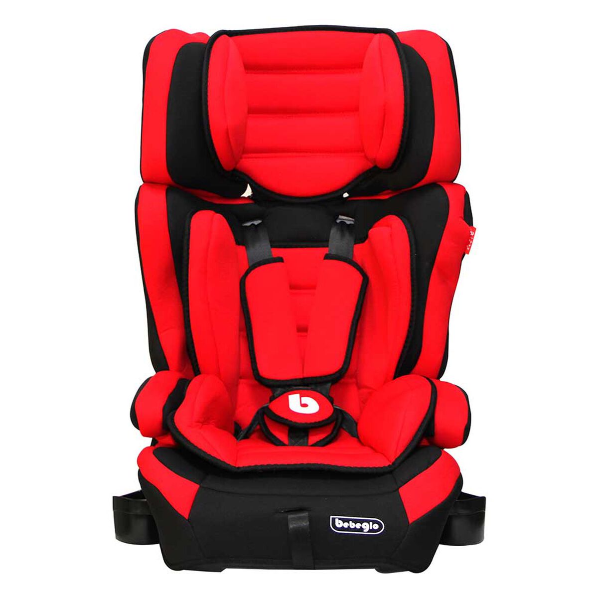 Silla Auto Butaca Alzador 9 a 36 kls Rojo Bebeglo