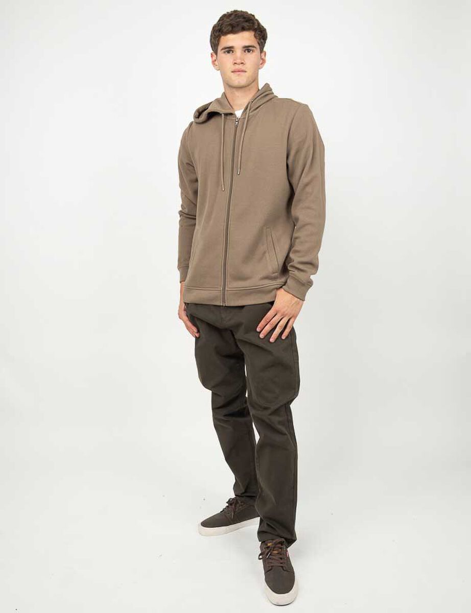 Poler&oacute;n con Cierre Texturas Hombre Zibel