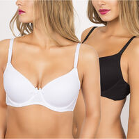 Pack 2 Sostenes Mujer Palmers Negro