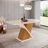 Mesa Comedor Home Mobili Sonuz Blanco Nature
