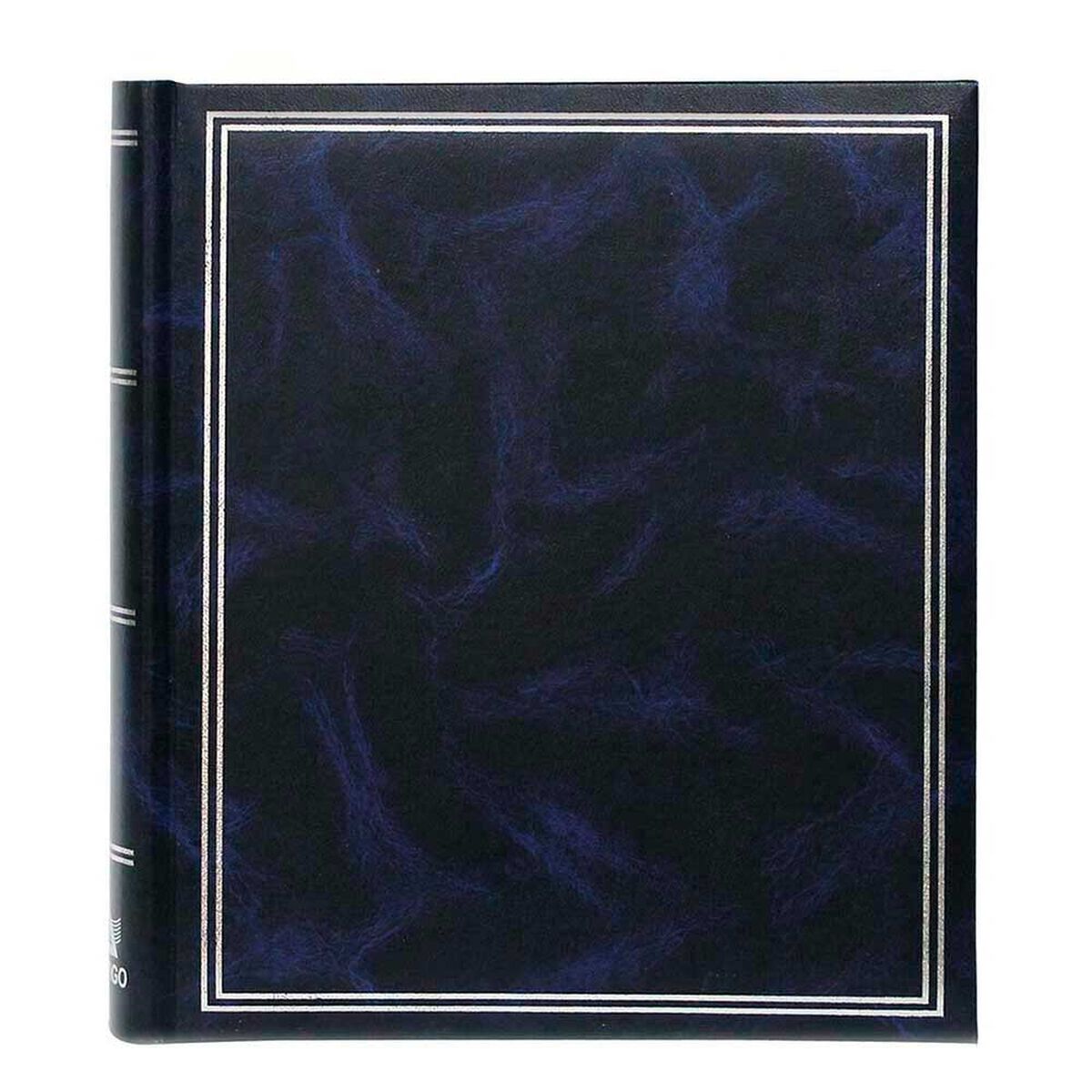 &Aacute;lbum para Fotos Cart&oacute;n Vgo Cl&aacute;sico Liso con Memo 200 Fotos Azul