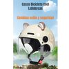 Casco Bicicleta LuBabycas Cool para Niños S Rosado