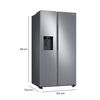 Refrigerador Side By Side Samsung RS60T5200S9/ZS 602 lts.