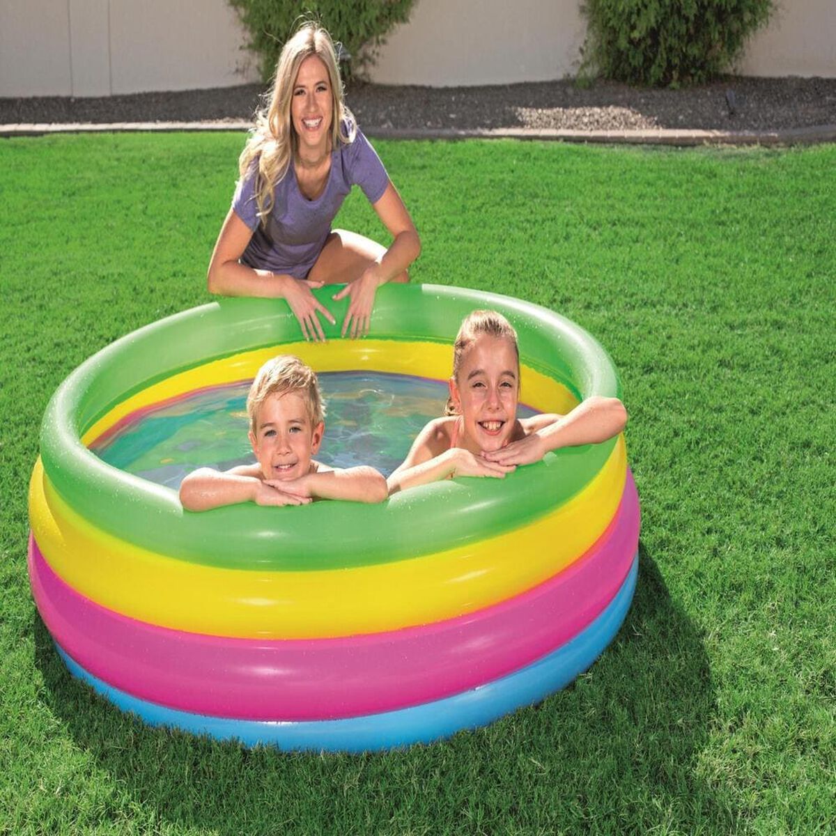 Piscina Inflable Redonda Multicolor Bestway