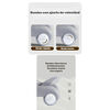 Andador Caminador 5 En 1 con Apoya Pies Lubabycas Gris