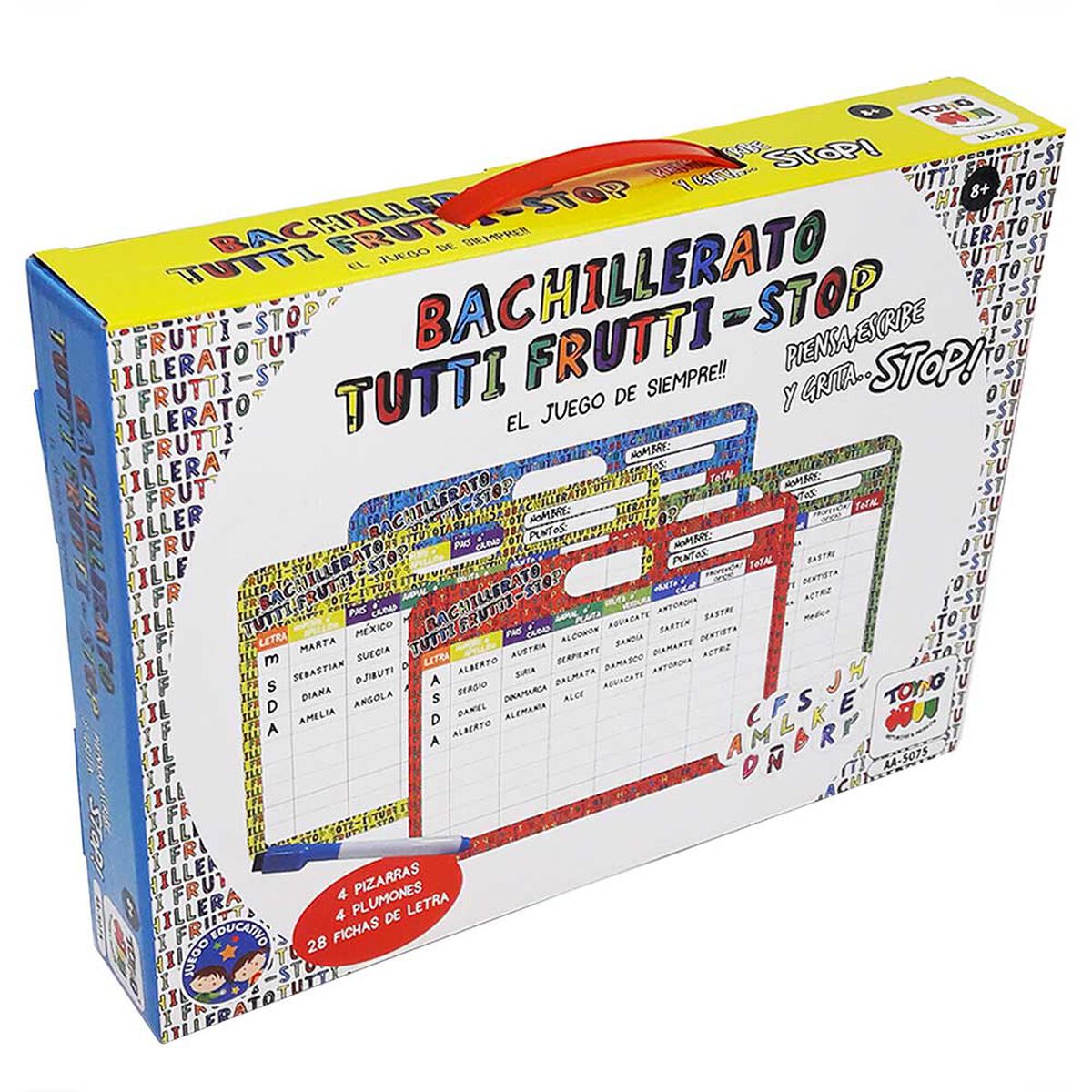 Juego de Salon Bachillerato Tutti Frutti - Stop Toyng