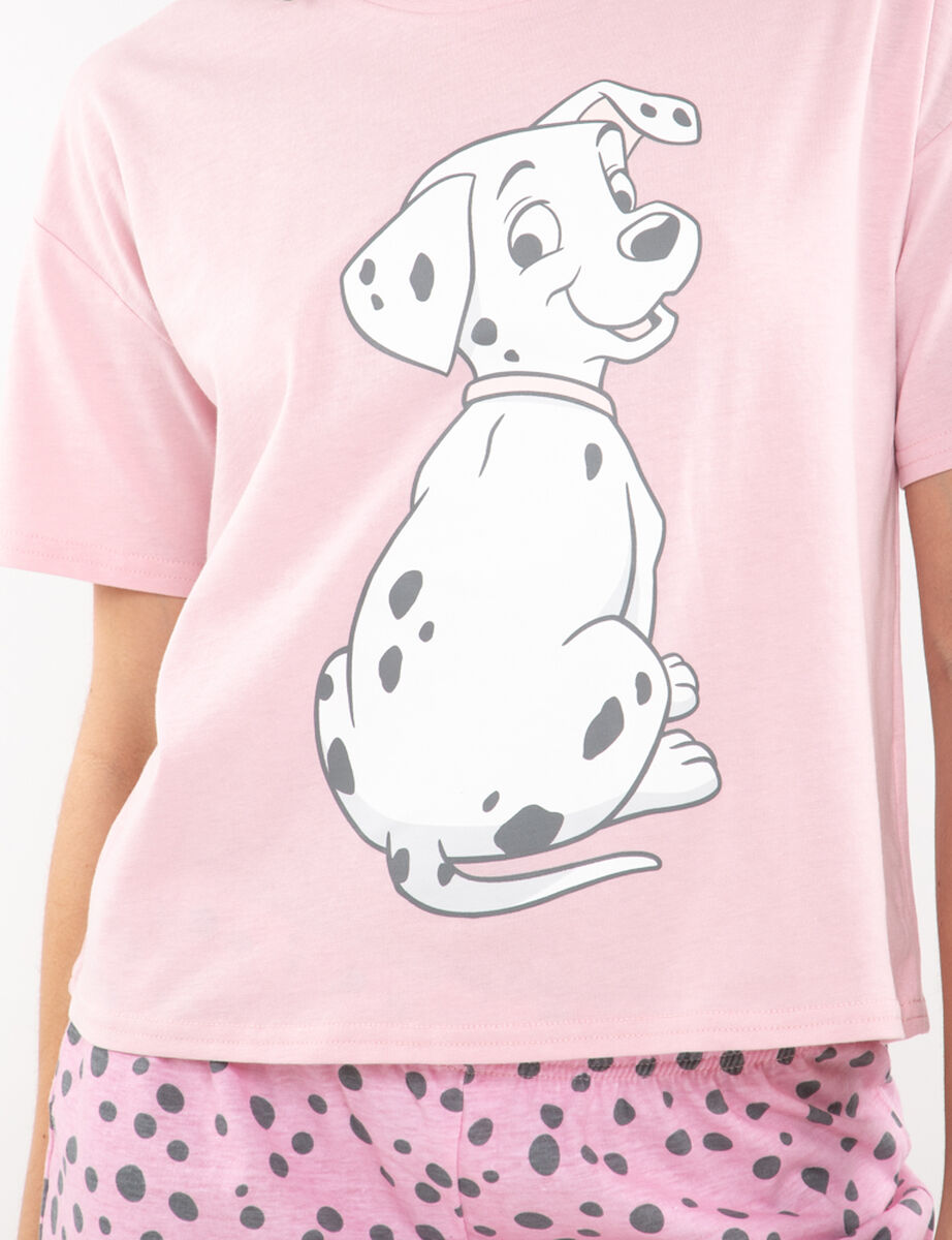 Pijama Corto de Algodón Mujer Disney