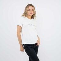 Polera Manga Corta Mujer Soviet Blanco, Camel, Fucsia, Navy, Negro