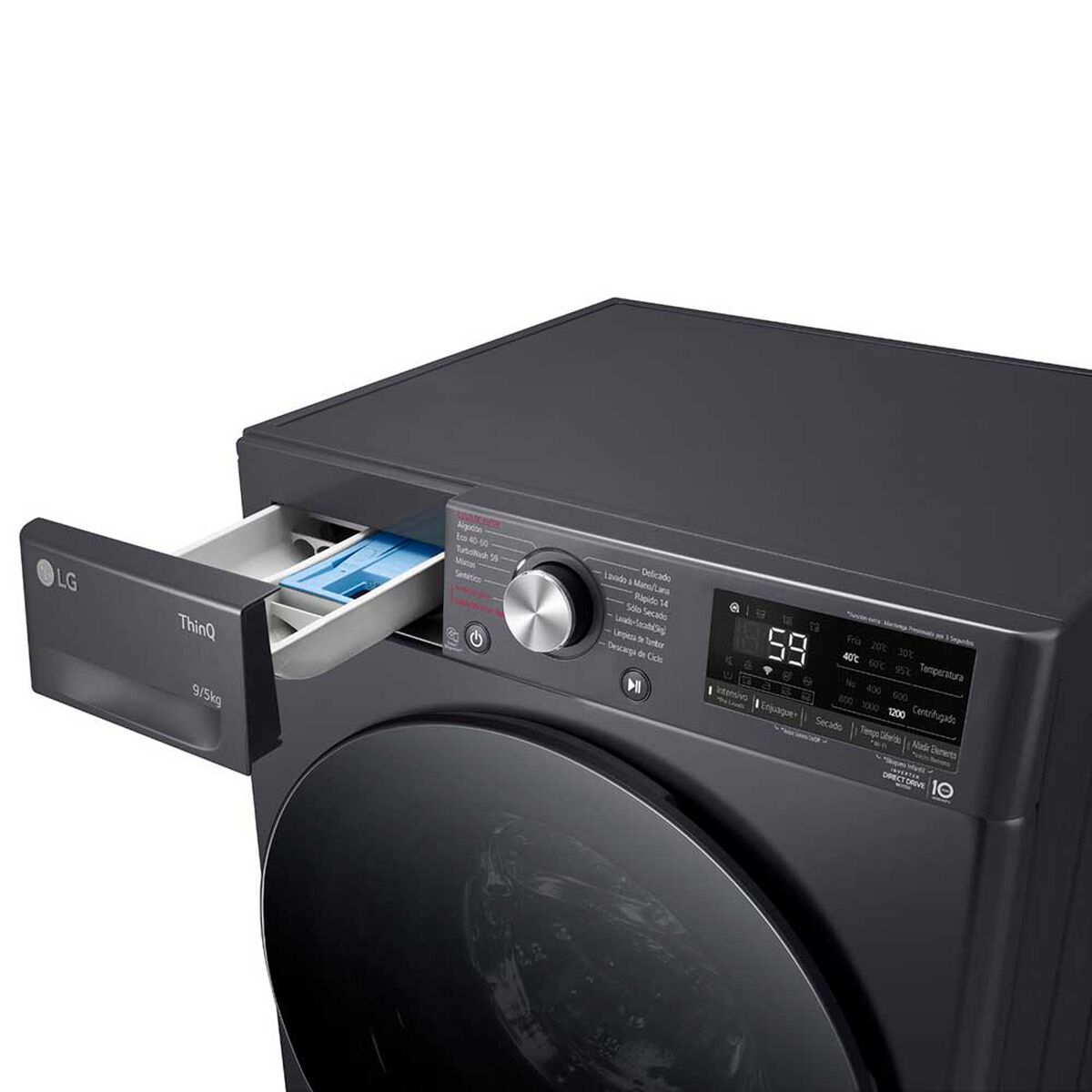 Lavadora Secadora LG WD9MVC4S6 9/5kg