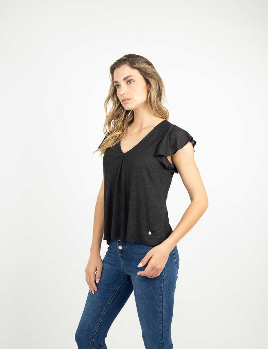 Blusa Manga Corta Mujer Zibel
