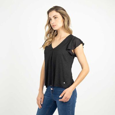 Blusa Manga Corta Mujer Zibel