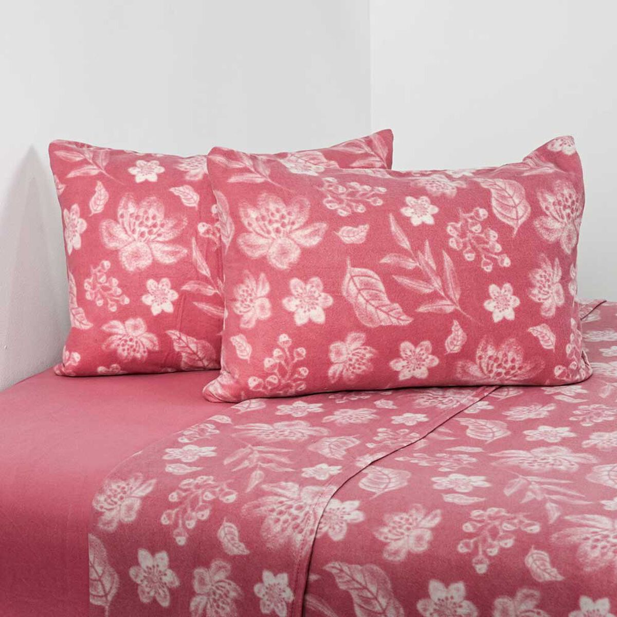 Juego de S&aacute;banas Polar American Family King Cala No Aplica Rosa