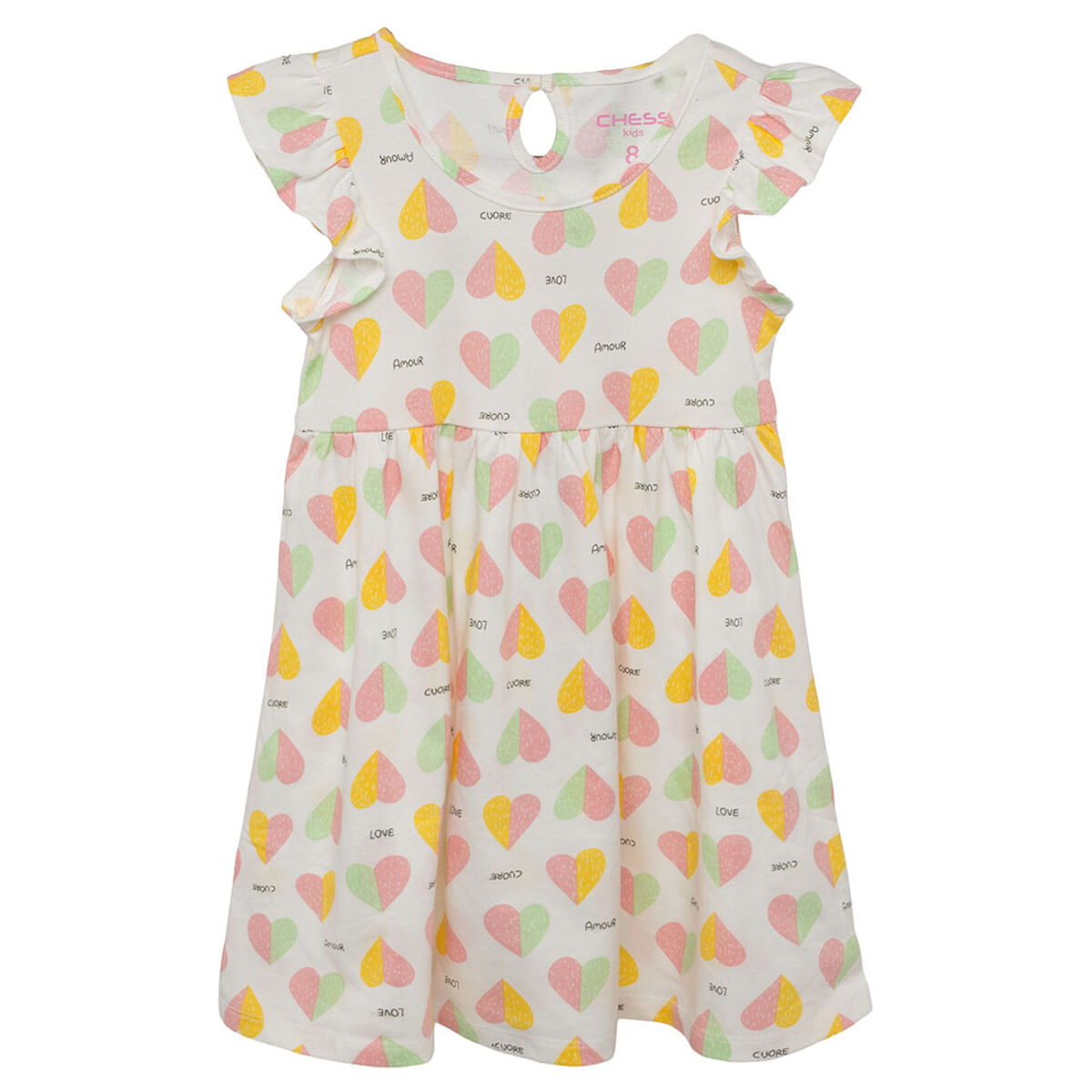 Vestido sin Mangas Niña Chess