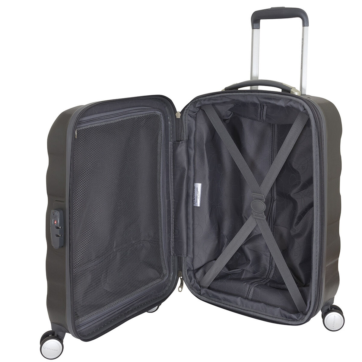 Maleta Spinner Saxoline Tornado 55 Grafito S