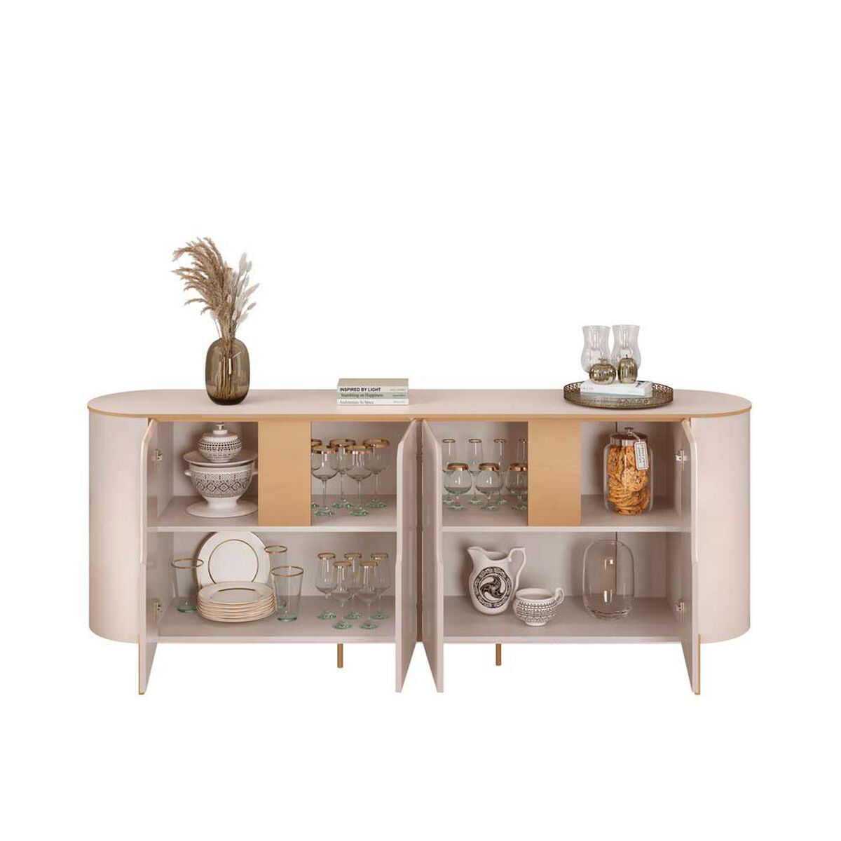 Buffet Altavision Cleo Blanco Crema