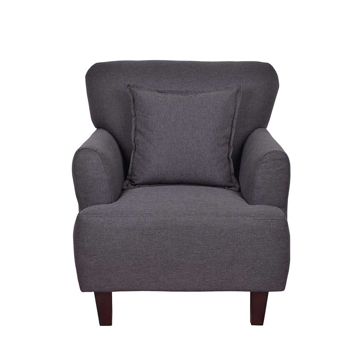 Poltrona Masel York 1 Cuerpo Gris Oscuro