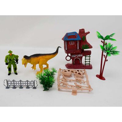 Set Figuras Dinosaurio Paraíso Happy Valley