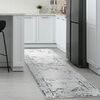 Alfombra de Pasillo Modalfo Babil 70 x 230 cm Gris