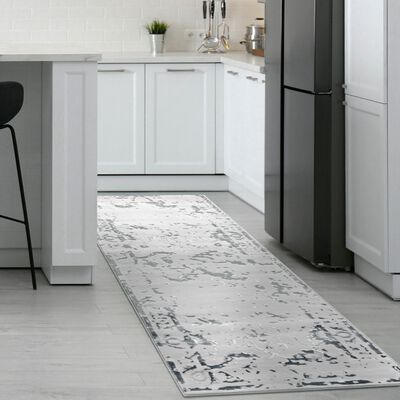 Alfombra de Pasillo Modalfo Babil 70 x 230 cm Gris