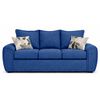 Juego de Living Elegant Detail New Houston 3-1-1 Cuerpos Azul