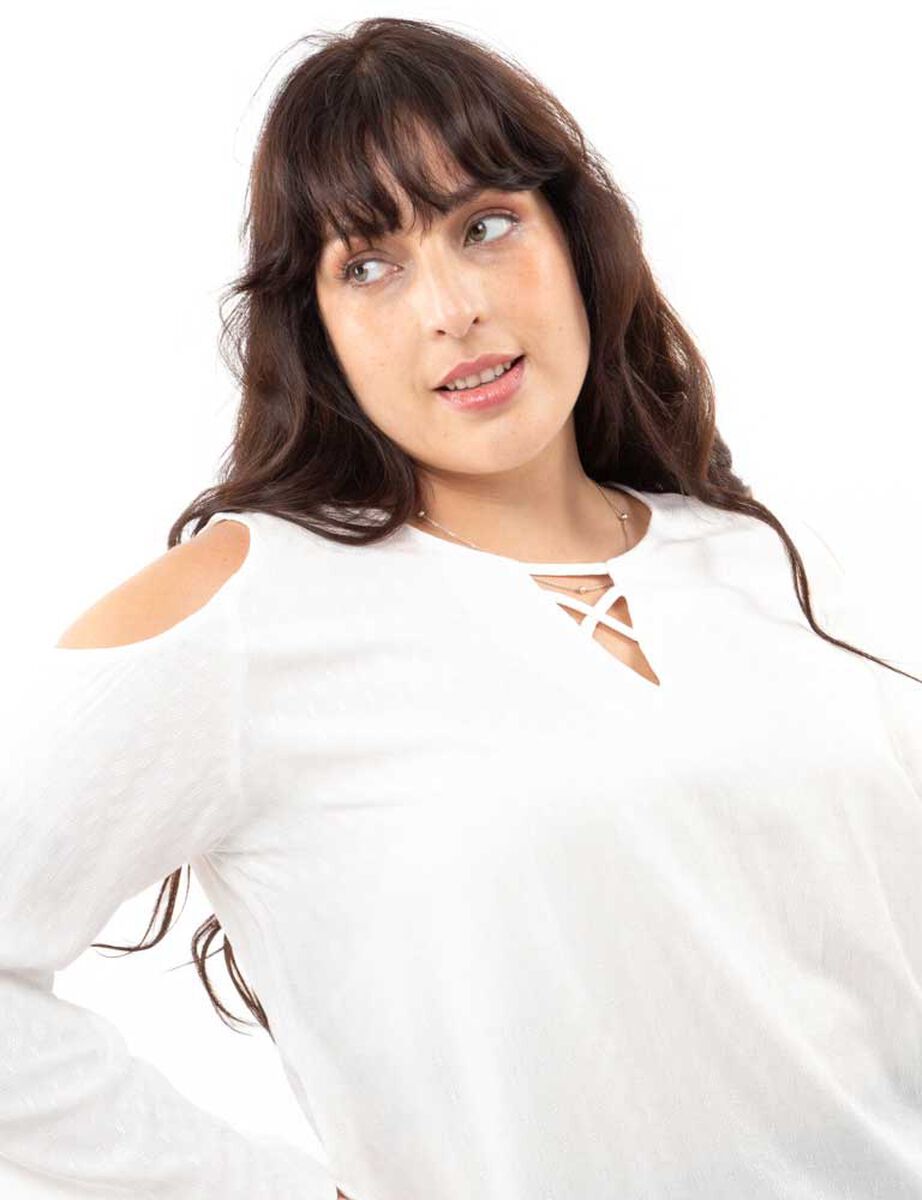 Blusa Manga Larga Mujer Extralindas