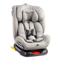 Silla de Auto Bebe Convertible Supra 360 Isofix Gris Claro Bebesit