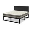 Cama Iron Smart Belsogno 2 Plazas Signature + Respaldo Black
