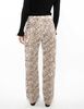 Pantalón Estampado Recto Mujer Zibel