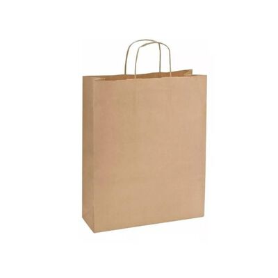 Bolsa Kraft De Gaune Asa Marrón 50 Unidades