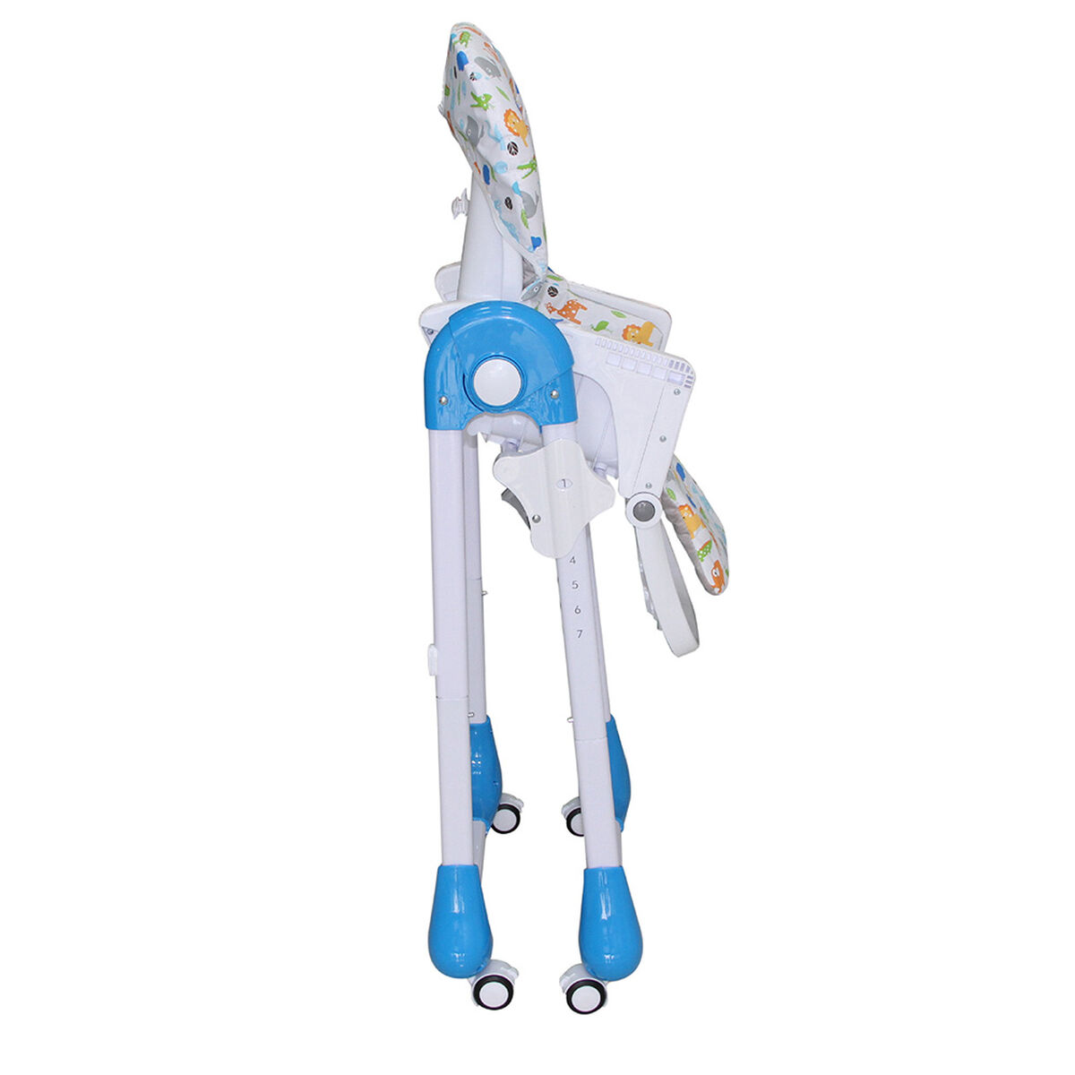 Silla de Comer Plegable Bebeglo RS-7085 Celeste