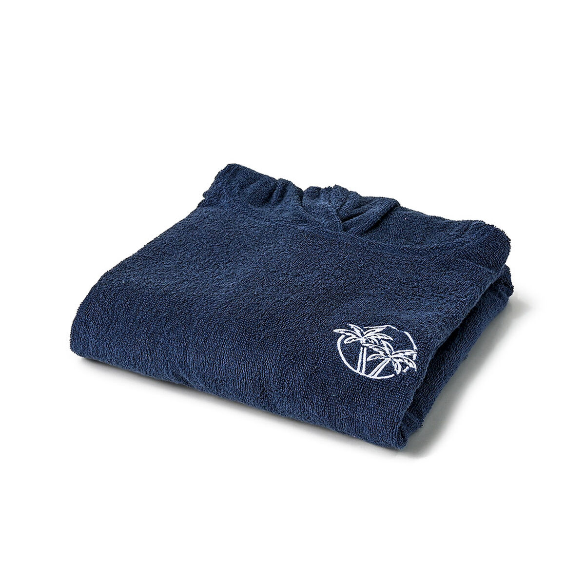 Toalla de Playa Poncho Cannon Teen Terry 70x90 cm Navy
