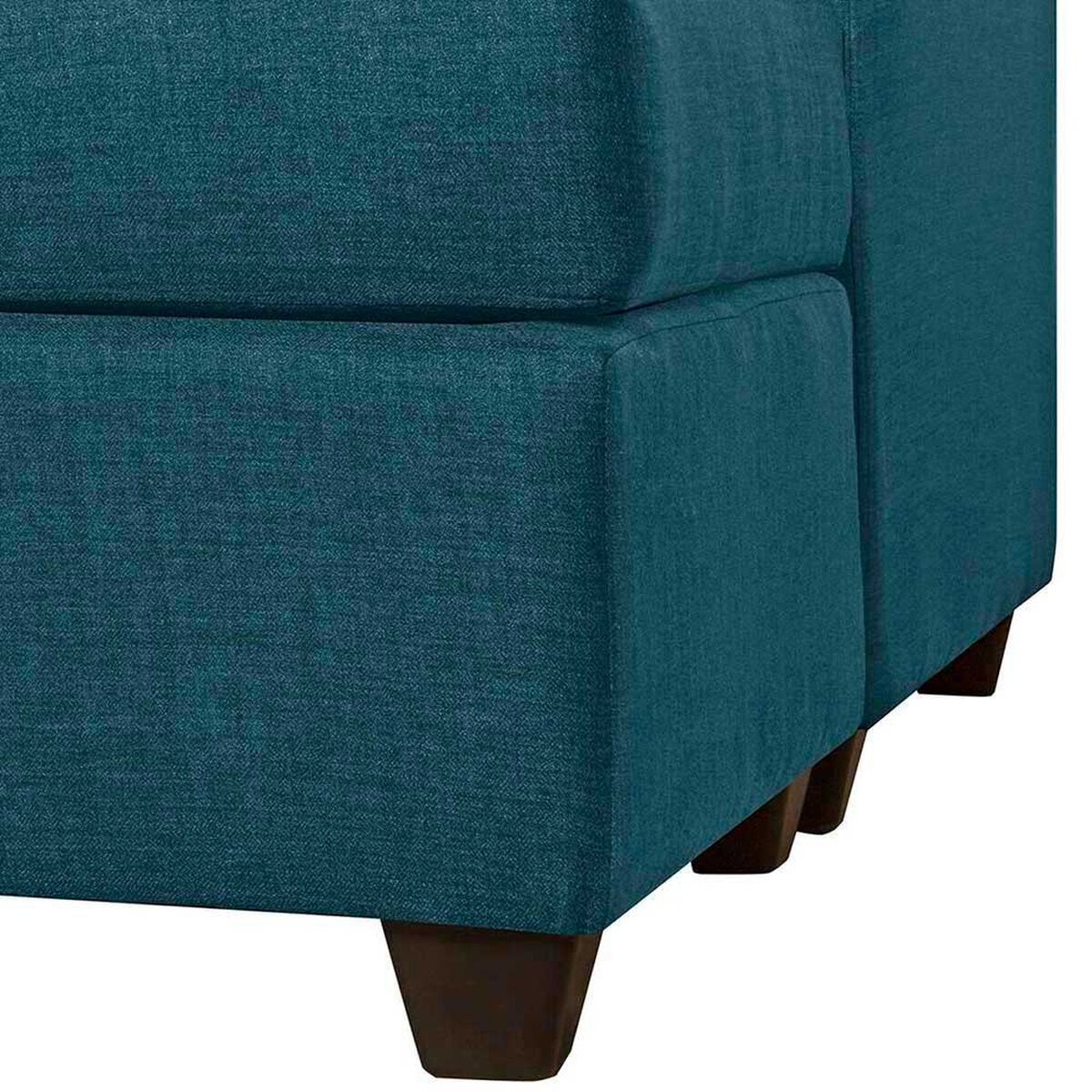 Sof&aacute; Seccional Black Factory Don Juan 4 Cuerpos Esmeralda