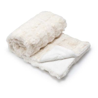 Manta Faux Fur Sherpa Zibel Crudo