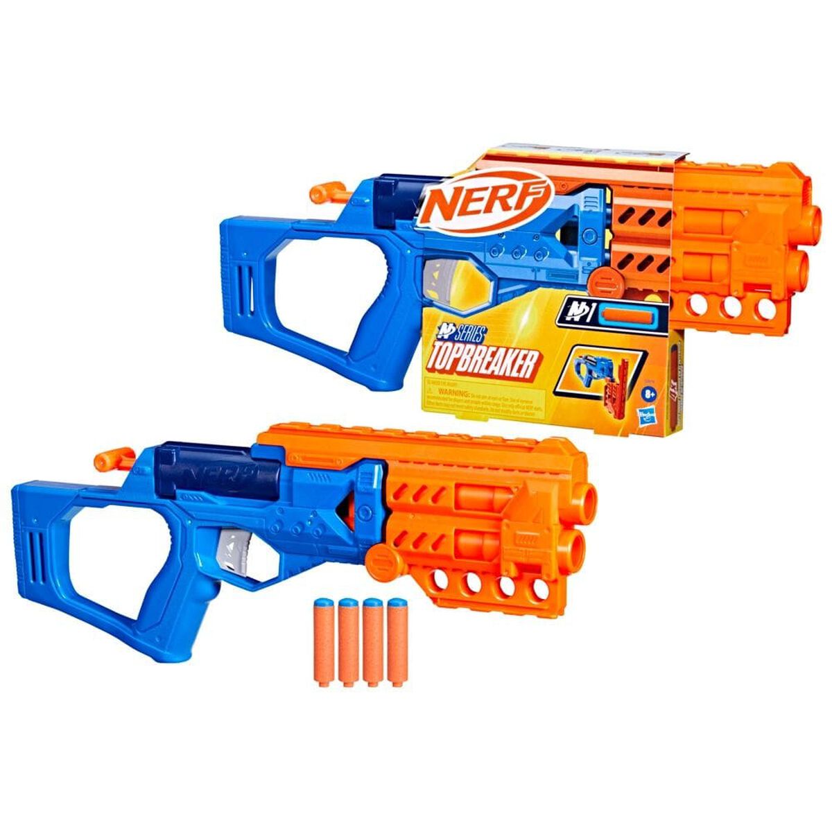 Lanzador Nerf N Series 4 Dardos