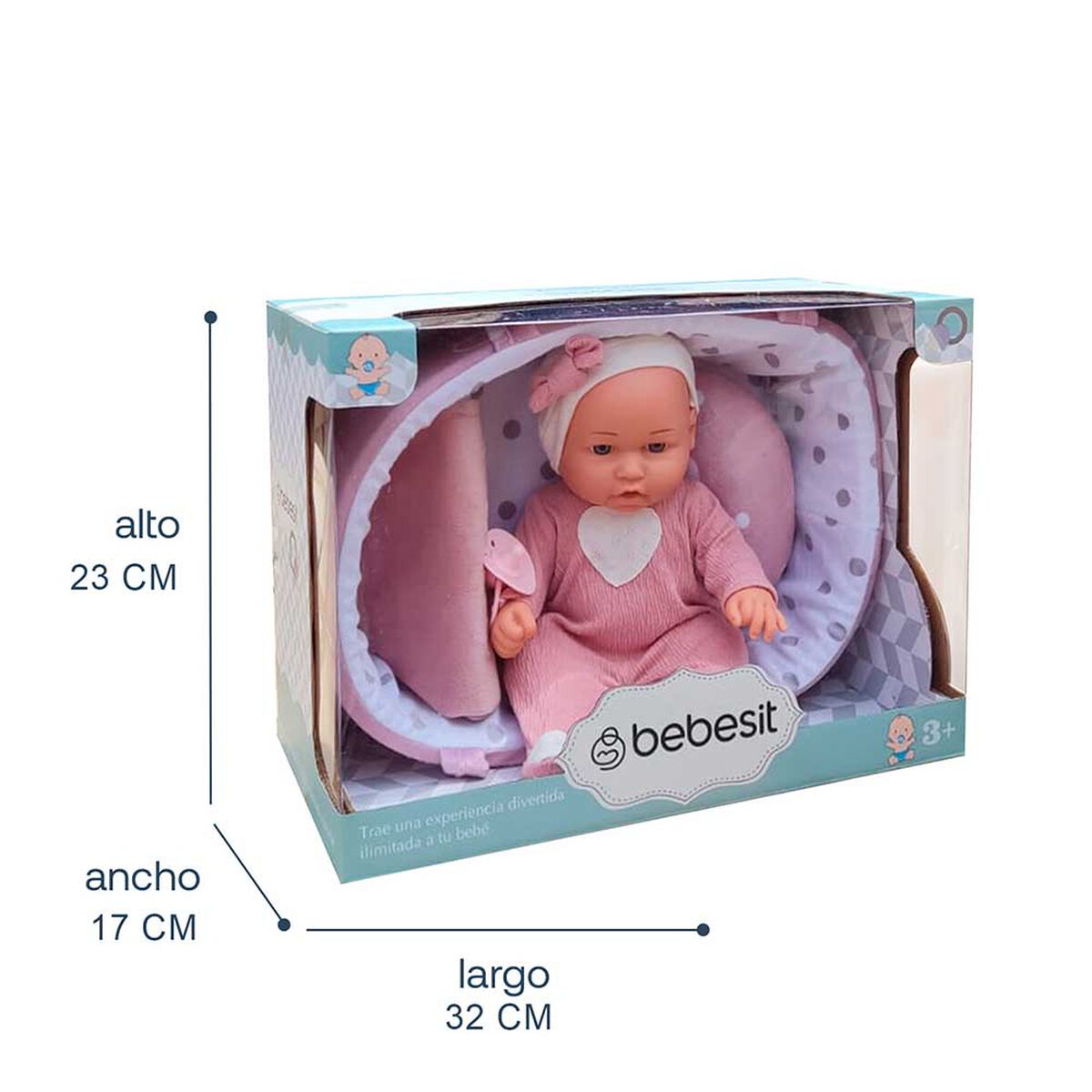 Muñeca Sofia con Accesorios Bebesit