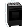 Cocina a Gas Mabe CMC5100NA1 4 Quemadores