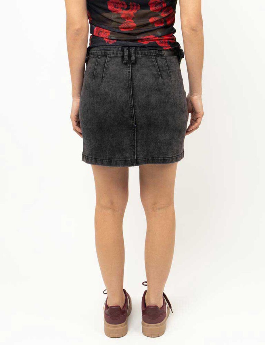 Falda Mini Denim Mujer Fiorucci