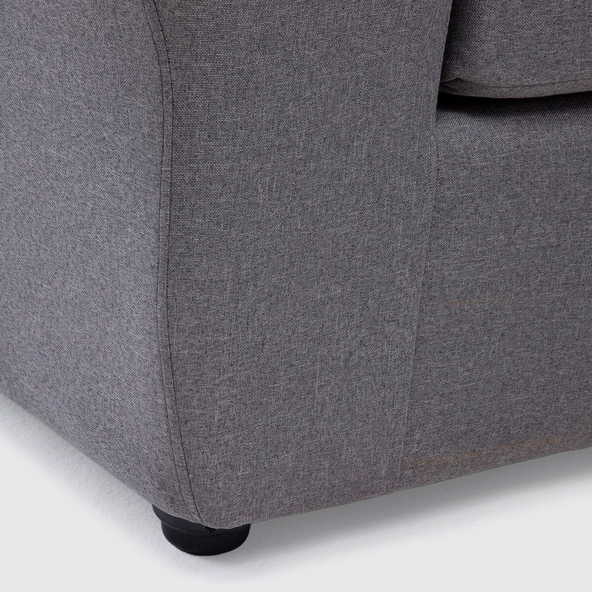 Seccional Muebles MPR Array&aacute;n 2-1-2 CuerposTela Gris Oscuro