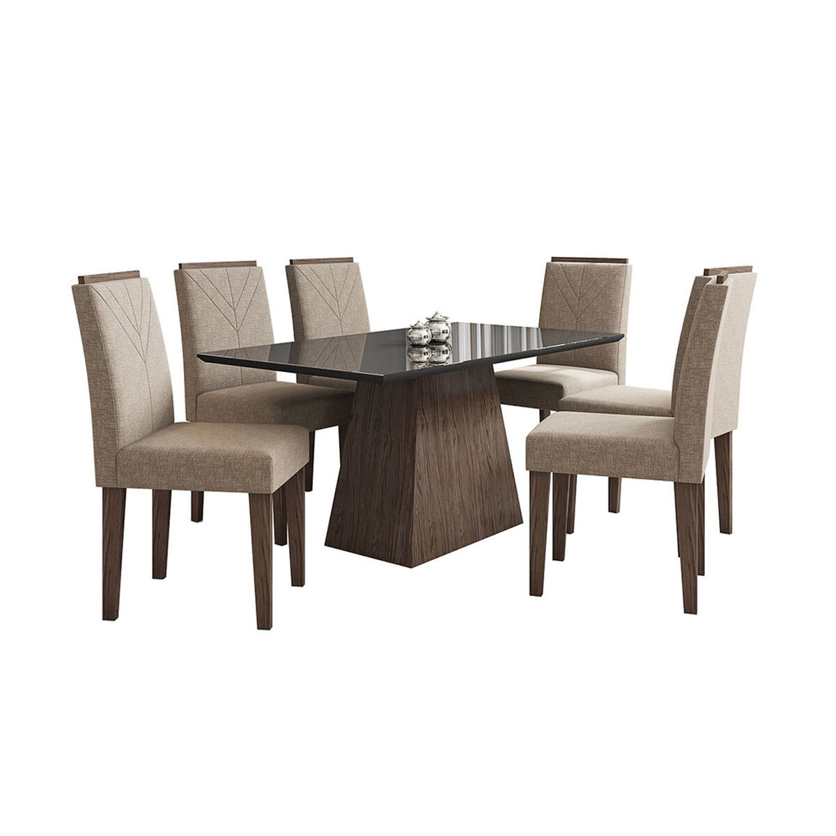 Juego de Comedor Jdo & Design Jasmín 6 Sillas 