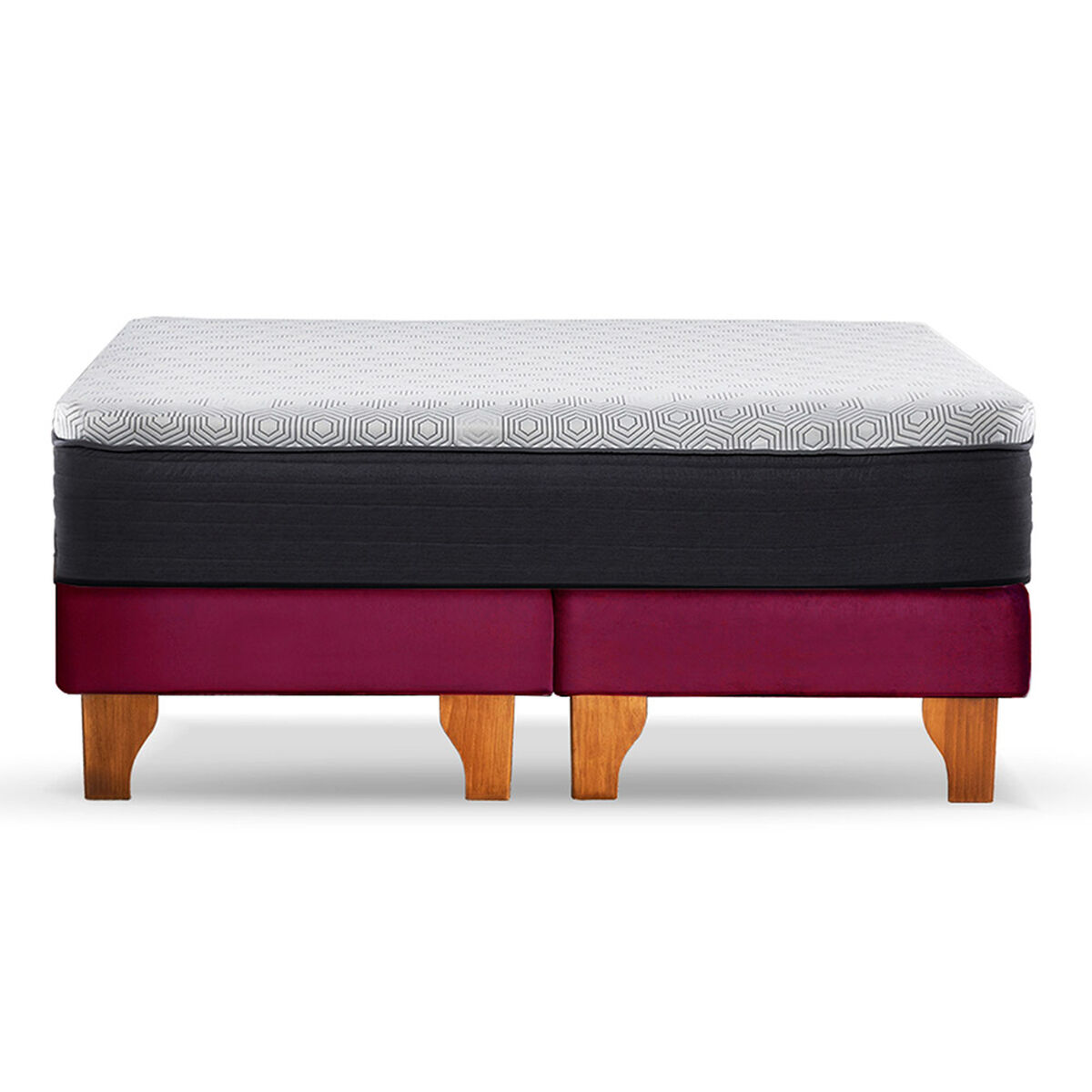 Cama Europea Latam Home 2 Plazas New Top BD Burdeo